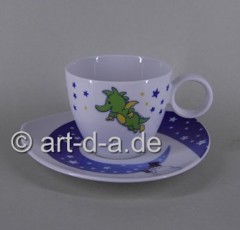 Kaffee-Obere mit Unterer