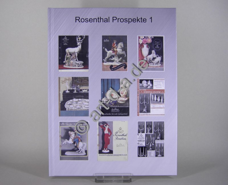 Rosenthal Prospekt-Sammlung 30iger Jahre Band 1