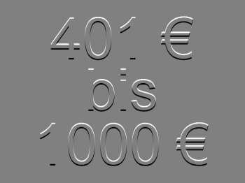 401 bis 1000 €
