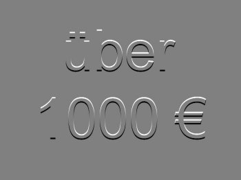 über 1000 €