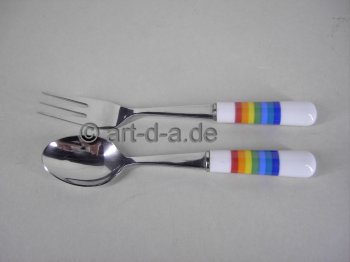 Nescafe - bunte Streifen